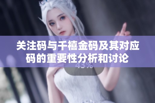 关注码与千禧金码及其对应码的重要性分析和讨论