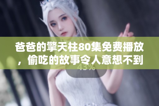 爸爸的擎天柱80集免费播放，偷吃的故事令人意想不到，让人欲罢不能